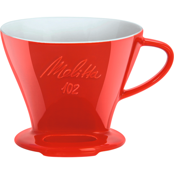 Пуровер Melitta порцеляновий, червоний - Зображення 2